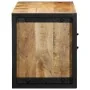 TV-Möbel 80x30x35 Massivholz mit grober Mangoholzoberfläche von , TV-Möbel - Ref: Foro24-4013595, Preis: 143,71 €, Rabatt: %