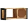 TV-Möbel 80x30x35 Massivholz mit grober Mangoholzoberfläche von , TV-Möbel - Ref: Foro24-4013595, Preis: 143,71 €, Rabatt: %