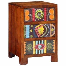Nachttisch 40x40x60 cm Massivholz aus Akazie von , Nachttische - Ref: Foro24-4016491, Preis: 155,91 €, Rabatt: %