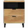 Massivholz-Nachttisch aus Mangoholz 50x33x60 cm braun von , Nachttische - Ref: Foro24-4017730, Preis: 105,85 €, Rabatt: %