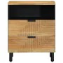 Solid mango wood bedside table 50x33x60 cm brown by , Nightstands - Ref: Foro24-4017730, Price: 105,85 €, Discount: %