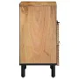 Solid mango wood bedside table 50x33x60 cm brown by , Nightstands - Ref: Foro24-4017730, Price: 105,85 €, Discount: %