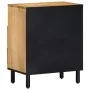Massivholz-Nachttisch aus Mangoholz 50x33x60 cm braun von , Nachttische - Ref: Foro24-4017730, Preis: 105,85 €, Rabatt: %