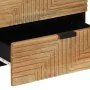Solid mango wood bedside table 50x33x60 cm brown by , Nightstands - Ref: Foro24-4017730, Price: 105,85 €, Discount: %