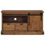 TV stand HALDEN with sliding door 110x40x60 cm by , TV Furniture - Ref: Foro24-4018409, Price: 225,10 €, Discount: %