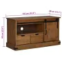 TV stand HALDEN with sliding door 110x40x60 cm by , TV Furniture - Ref: Foro24-4018409, Price: 225,10 €, Discount: %