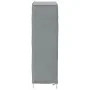 Zapatero gris 60,5x30x97 cm tejido no tejido de , Zapateros y organizadores de calzado - Ref: Foro24-4100621, Precio: 19,92 €...