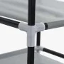 Zapatero gris 60,5x30x97 cm tejido no tejido de , Zapateros y organizadores de calzado - Ref: Foro24-4100621, Precio: 19,92 €...