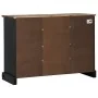 Aparador HALDEN 2 puertas correderas negro 112x40x80 cm von , Sideboards - Ref: Foro24-4018428, Preis: 277,84 €, Rabatt: %