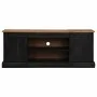 Mueble de TV HALDEN 2 puerta correderas negro 150x40x60 cm by , TV Furniture - Ref: Foro24-4018416, Price: 253,33 €, Discount: %