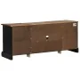 Mueble de TV HALDEN 2 puerta correderas negro 150x40x60 cm by , TV Furniture - Ref: Foro24-4018416, Price: 253,33 €, Discount: %