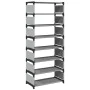 Zapatero 8 niveles gris 54x28x124 cm tejido no tejido by , Shoe racks and shoe organizers - Ref: Foro24-4100623, Price: 23,84...