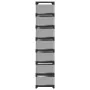 Zapatero 8 niveles gris 54x28x124 cm tejido no tejido by , Shoe racks and shoe organizers - Ref: Foro24-4100623, Price: 23,84...