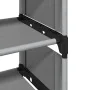 Zapatero 8 niveles gris 54x28x124 cm tejido no tejido by , Shoe racks and shoe organizers - Ref: Foro24-4100623, Price: 23,84...