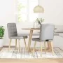 Sillas de comedor 2 uds tela gris nube von , Essstühle - Ref: Foro24-4101100, Preis: 105,11 €, Rabatt: %