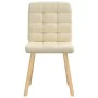 Esszimmerstühle, 2 Stück, Stoff in Cremefarbe. von , Essstühle - Ref: Foro24-4101098, Preis: 105,39 €, Rabatt: %