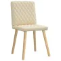 Dining chairs 2 units, cream-colored fabric. by , dining chairs - Ref: Foro24-4101128, Price: 103,64 €, Discount: %