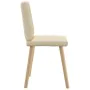 Dining chairs 2 units, cream-colored fabric. by , dining chairs - Ref: Foro24-4101128, Price: 103,64 €, Discount: %