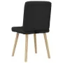 Dining chairs 2 units black fabric by , dining chairs - Ref: Foro24-4101093, Price: 105,50 €, Discount: %