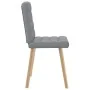 Drehstühle für Esszimmer, 2 Stück, hellgraues Stoffgewebe. von , Essstühle - Ref: Foro24-4101091, Preis: 105,11 €, Rabatt: %