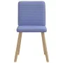 Dining chairs 2 units blue denim fabric by , dining chairs - Ref: Foro24-4101154, Price: 103,24 €, Discount: %