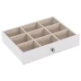 Joyero de 6 niveles con espejo y cerradura blanco de , Soportes para joyería - Ref: Foro24-4103564, Precio: 60,77 €, Descuent...