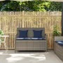 Banco de jardín con almacenaje y cojín gris ratán sintético von , Gartenbänke - Ref: Foro24-4104218, Preis: 212,05 €, Rabatt: %