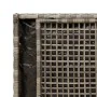 Banco de almacenaje con cojín gris 100 cm ratán sintético by , garden benches - Ref: Foro24-4104067, Price: 132,94 €, Discoun...