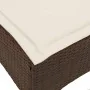 Sofá de jardín reclinable con cojines en forma de L marrón von , Outdoor-Sofas - Ref: Foro24-4108239, Preis: 354,58 €, Rabatt: %