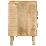 Mesilla de noche 2 uds 40x32x46 cm madera mango rugosa von , Nachttische - Ref: Foro24-4104508, Preis: 206,46 €, Rabatt: %
