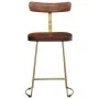 Bar stools 2 units solid mango wood 49x43x79 cm by , Kitchen stools - Ref: Foro24-4013520, Price: 124,46 €, Discount: %