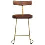 Taburetes de barra 2 uds madera maciza de mango 49x43x79 cm de , Taburetes de cocina - Ref: Foro24-4013520, Precio: 124,45 €,...