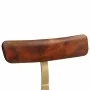 Bar stools 2 units solid mango wood 49x43x79 cm by , Kitchen stools - Ref: Foro24-4013520, Price: 124,46 €, Discount: %