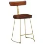 Bar stools 2 units solid mango wood 49x43x79 cm by , Kitchen stools - Ref: Foro24-4013520, Price: 124,46 €, Discount: %