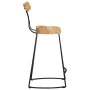 Bar stools 2 units 49x43x88 cm solid mango wood by , Kitchen stools - Ref: Foro24-4013522, Price: 135,76 €, Discount: %