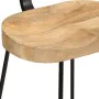 Bar stools 2 units 49x43x88 cm solid mango wood by , Kitchen stools - Ref: Foro24-4013522, Price: 135,76 €, Discount: %