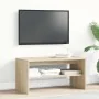 Mueble de TV madera contrachapada roble Sonoma 80x40x40cm de , Muebles TV - Ref: Foro24-859111, Precio: 43,61 €, Descuento: %