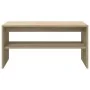 Mueble de TV madera contrachapada roble Sonoma 80x40x40cm de , Muebles TV - Ref: Foro24-859111, Precio: 43,61 €, Descuento: %