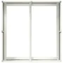 Pflanzgefäß aus kaltgewalztem Stahl in Weiß 80x80x40 cm von , Töpfe und Pflanzgefäße - Ref: Foro24-860739, Preis: 86,32 €, Ra...