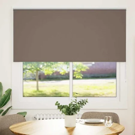 Estor Enrollable Opaco Color Café 150x130 cm Tela Ancho 146,6cm von , Jalousien und Jalousien - Ref: Foro24-4010982, Preis: 3...