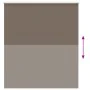 Estor Enrollable Opaco Color Café 125x150 cm Tela Ancho 121,6cm von , Jalousien und Jalousien - Ref: Foro24-4011003, Preis: 2...