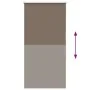 Estor Enrollable Opaco Color Café 80x150 cm Tela Ancho 75,7cm by , Blinds and blinds - Ref: Foro24-4010994, Price: 17,18 €, D...