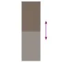 Estor Enrollable Opaco Color Café 65x230cm Tela Ancho 60,7cm by , Blinds and blinds - Ref: Foro24-4011069, Price: 17,63 €, Di...