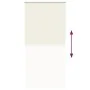 Estor Enrollable Opaco Blanco Roto 100x230cm Tela Ancho 95,7cm by , Blinds and blinds - Ref: Foro24-4011726, Price: 27,84 €, ...