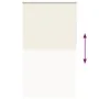 Estor Enrollable Opaco Blanco Roto 130x230cm Tela Ancho 126,6cm von , Jalousien und Jalousien - Ref: Foro24-4011732, Preis: 3...