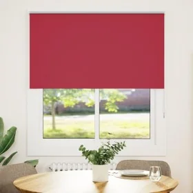 Estor Enrollable Opaco Rojo 135x150 cm Tela Ancho 131,6 cm by , Blinds and blinds - Ref: Foro24-4011785, Price: 26,60 €, Disc...