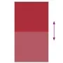 Estor Enrollable Opaco Rojo 130x230 cm Tela Ancho 126,6 cm by , Blinds and blinds - Ref: Foro24-4011862, Price: 27,42 €, Disc...