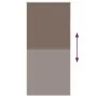 Estor Enrollable Opaco Color Café 100x230cm Tela Ancho 95,7cm by , Blinds and blinds - Ref: Foro24-4011076, Price: 27,84 €, D...