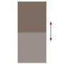 Estor Enrollable Opaco Color Café 90x230cm Tela Ancho 85,7cm von , Jalousien und Jalousien - Ref: Foro24-4011074, Preis: 21,5...