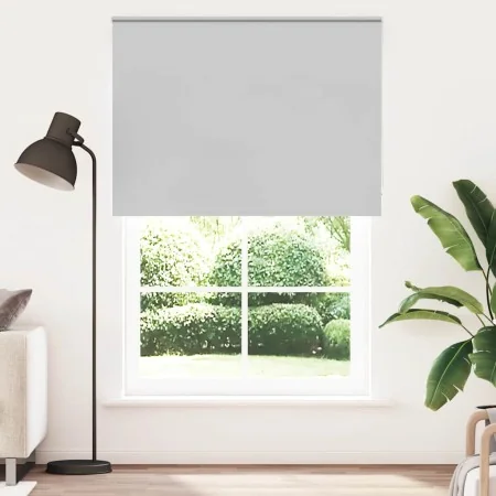 Estor Enrollable Opaco gris claro 150x230cm Tela Ancho 146,6cm by , Blinds and blinds - Ref: Foro24-4011476, Price: 31,51 €, ...